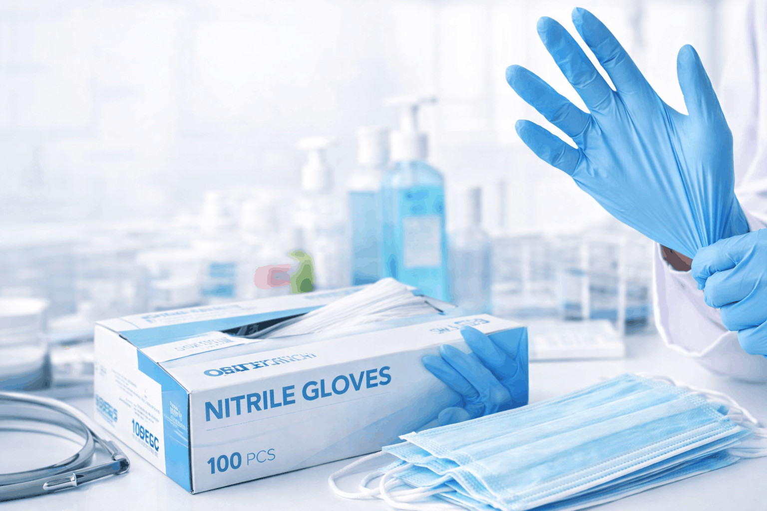 ნიტრილის ხელთათმანები ერთჯერადი ფასი თბილისში ონლაინ ყიდვა მიწოდება