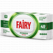 FAIRY ზედაპირის საწმენდი სველი ხელსახოცი 100ც