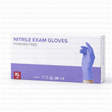 ნიტრილის სამედიცინო ხელთათმანები XL - იასამნისფერი INTCO