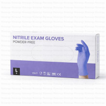 ნიტრილის სამედიცინო ხელთათმანები L - იასამნისფერი INTCO