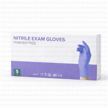 ნიტრილის სამედიცინო ხელთათმანები S - იასამნისფერი INTCO