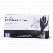 NITTEX ნიტრილის სამედიცინო ხელთათმანები ლურჯი M