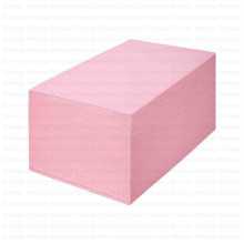 ერთჯერადი სტომატოლოგიური წინსაფარი ვარდისფერი 125 ცალი