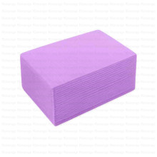 ერთჯერადი სტომატოლოგიური წინსაფარი იასამნისფერი 125 ცალი