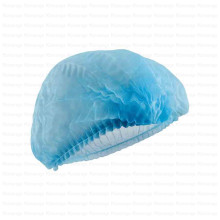 ერთჯერადი სამედიცინო ქუდი ლურჯი 100 ცალი ხინკალა