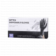NITTEX ნიტრილის სამედიცინო ხელთათმანები ლურჯი M