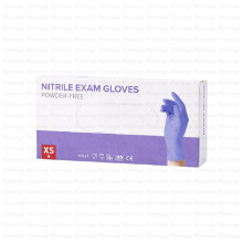 INTCO ნიტრილის სამედიცინო ხელთათმანები იასამნისფერი XS