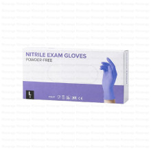 INTCO ნიტრილის სამედიცინო ხელთათმანები იასამნისფერი L