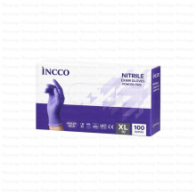 INCCO, ნიტრილის სამედიცინო ხელთათმანები, ლურჯი, XL