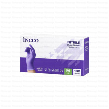 INCCO, ნიტრილის სამედიცინო ხელთათმანები, ლურჯი, M