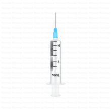 შპრიცი რ/დგ 10ml, 21Gx1 1/2 Luer lock