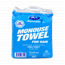 თმის ერთჯერადი პირსახოცი MONOUSE TOWEL